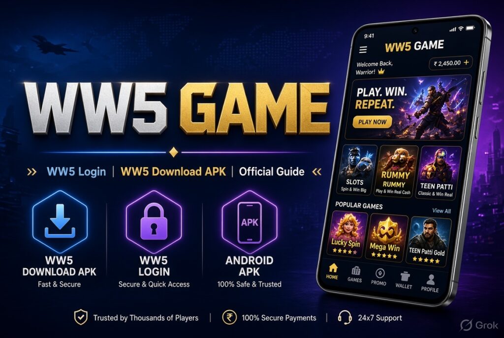 WW5 Game Complete Guide: WW5 Login, WW5 Download, WW5 APK & Official Details (2025-26)